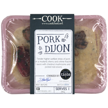Cook Pork Dijon Serves 1 285g 