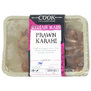 Cook Indian Main Prawn Karahi Serves 1 310g 