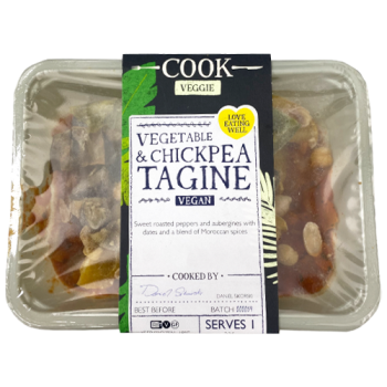 Cook Veggie Vegetable & Chickpea Tagine Serves 1 335g 