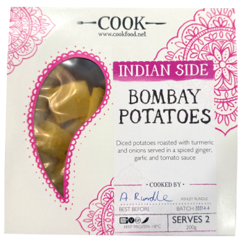 Cook Indian Side Bombay Potatoes Serves 2 200g 