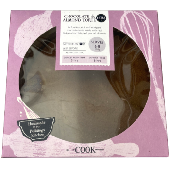 Cook Chocolate & Almond Torte Serves 6-8 600g 