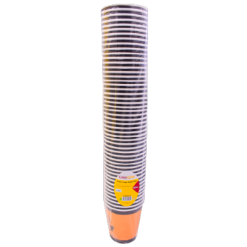 Cater Gold Paper Cups Single Wall 50pk 