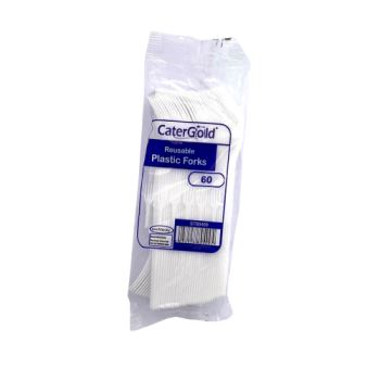 Catergold Plastic Forks 60pk 