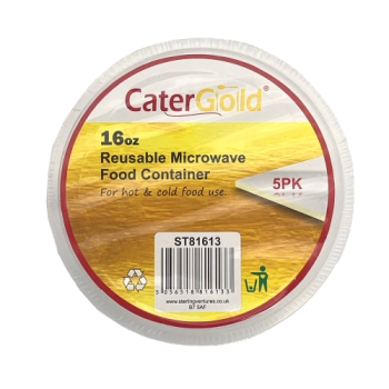 Catergold 16oz Food Container 5pk 