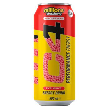 C4 Performance Energy Millions Strawberry Energy Drink 500ml