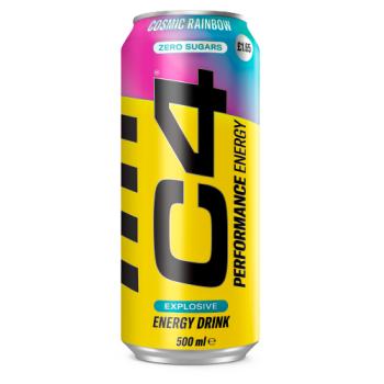 C4 Cosmic Rainbow Zero Sugars Explosive Performance Energy Drink 500ml