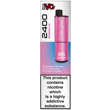 IVG 2400 Disposable Vape Strawberry Ice