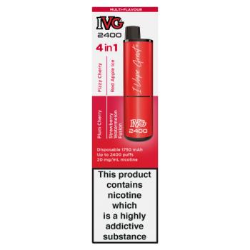 IVG 2400 4 in 1 Red Edition Multi-Flavour