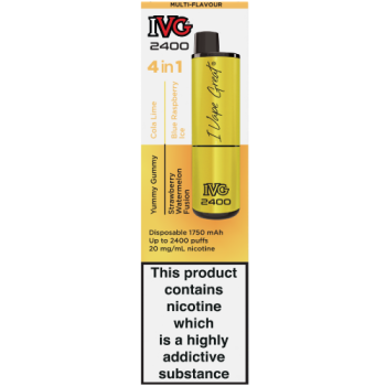 IVG 2400 Disposable Vape 4 in 1 Multi Flavour Summer Edition