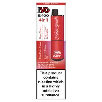 IVG 2400 4 in 1 Cherry Edition Multi-Flavour