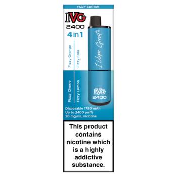 IVG 2400 4 in 1 Fizzy Edition Multi-Flavour