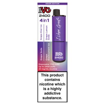 IVG 2400 4 in 1 Grape Edition