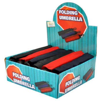 Folding Umbrella Single (Colour May Vary) 