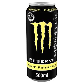 Monster Energy Drink Reserve White Pineapple 500ml PMP £1.75