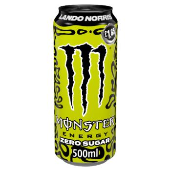 Monster Energy Drink Lando Norris Zero Sugar 500ml PM £1.65