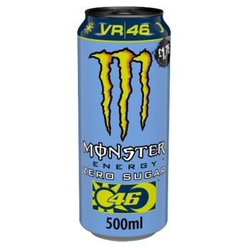 Monster Energy Drink Rossi VR46 Zero Sugar 500ml PM £1.75 Can