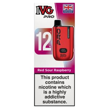IVG Pro Red Sour Raspberry 12ml