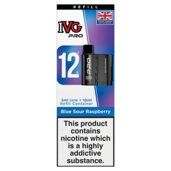 IVG Pro Refill Blue Sour Raspberry 12ml