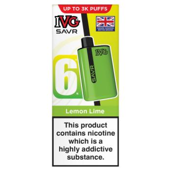 IVG Savr Lemon Lime 20mg/ml