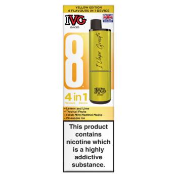 IVG 2400 4 in 1 Device Yellow Edition Flavours