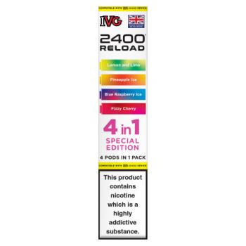 IVG 2400 Reload 4 in 1 Special Edition Pods