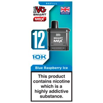 IVG Smart Max Blue Raspberry Ice Refill 20mg/ml