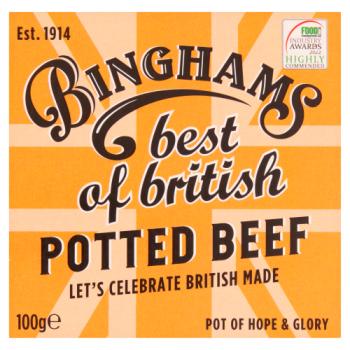 Binghams Potted Beef 100g