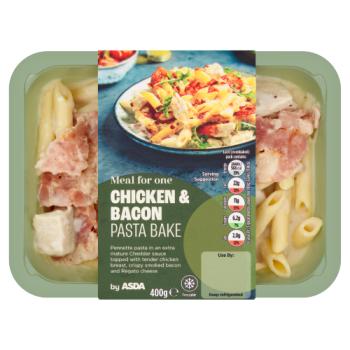 ASDA Chicken & Bacon Pasta Bake 400g
