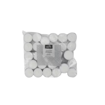 George Home Tealights 8 Hour Burn White 30pk
