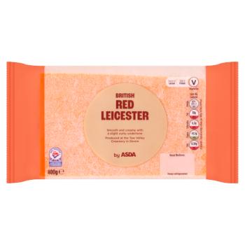 Asda British Red Leicester 400g