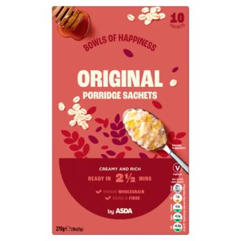 Asda Original Porridge Sachets 270g