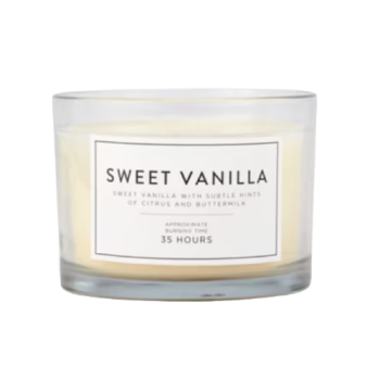 George Home Multiwick Candle Vanilla each