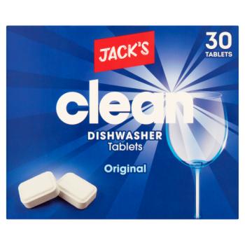 Jack's Clean Dishwasher Tablets Original 30 x 15g (450g)