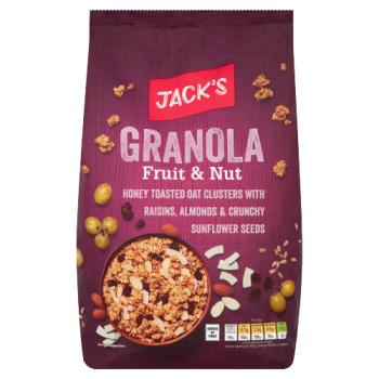Jack's Fruit & Nut Granola 1kg