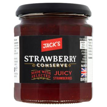 Jack's Strawberry Conserve 340g
