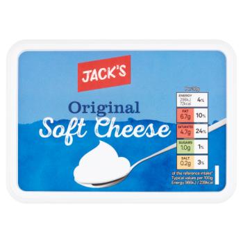 Jack's Original Soft Cheese 200g