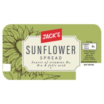 Jack's Sunflower Spread 500g