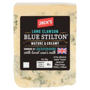 Jack's Long Clawson Blue Stilton 200g