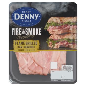 Henry Denny & Sons Fire & Smoke Flame Grilled Ham Shavings 90g