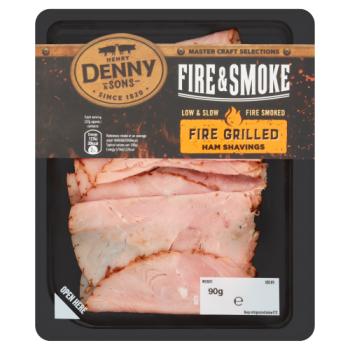 Henry Denny & Sons Master Craft Selections Fire & Smoke Fire Grilled Ham Shavings 90g