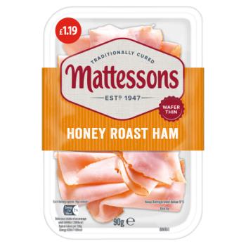 Mattessons Honey Roast Ham 90g