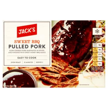 Jack's Sweet BBQ Pulled Pork 410g