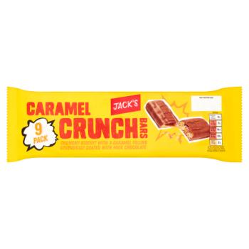 Jack's Caramel Crunch Bars 9 x 21g (189g)