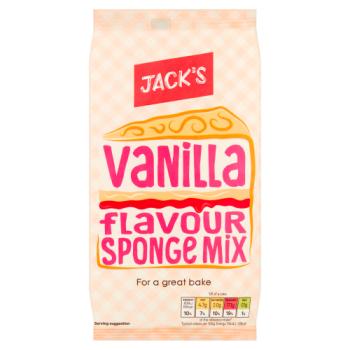 Jack's Vanilla Flavour Sponge Mix 400g