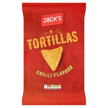 Jack's Tortillas Chilli Flavour 200g