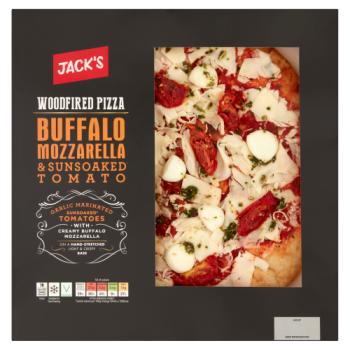 Jack's Buffalo Mozzarella & Sunsoaked Tomato Woodfired Pizza 420g
