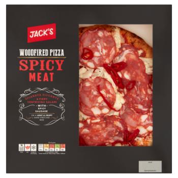 Jack's Woodfired Pizza Spicy Meat 405g