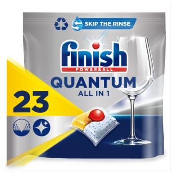 Finish Powerball Quantum All In One Dishwasher Tabs 23 Lemon