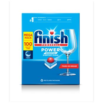 Finish Power Essential Dishwasher Tablets Regular - 100 Tabs