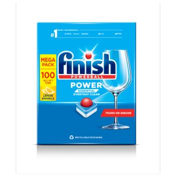 Finish Power Essential Dishwasher Tablets Lemon - 100 Tabs
